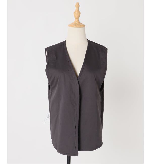 FRAMeWORK「≪予約≫メッシュエンブロイダリーベスト」|ダウンベスト・ベスト|