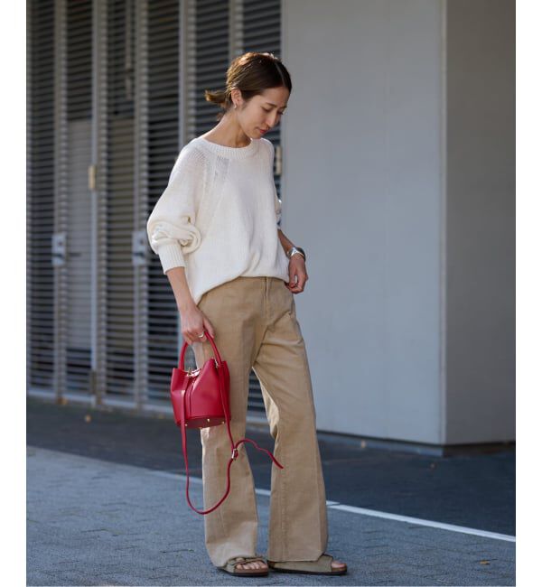 FRAMeWORK「≪WEB限定 / 追加予約≫リネンコットンラグランニット」|ニット・セーター|