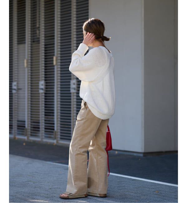 FRAMeWORK「≪WEB限定 / 追加予約≫リネンコットンラグランニット」|ニット・セーター|