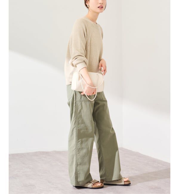 FRAMeWORK「≪WEB限定 / 追加予約≫リネンコットンラグランニット」|ニット・セーター|