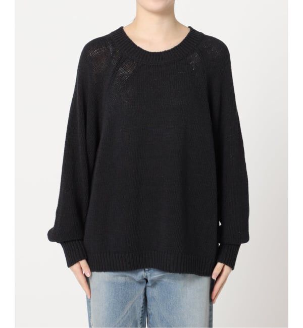 FRAMeWORK「≪WEB限定 / 追加予約≫リネンコットンラグランニット」|ニット・セーター|