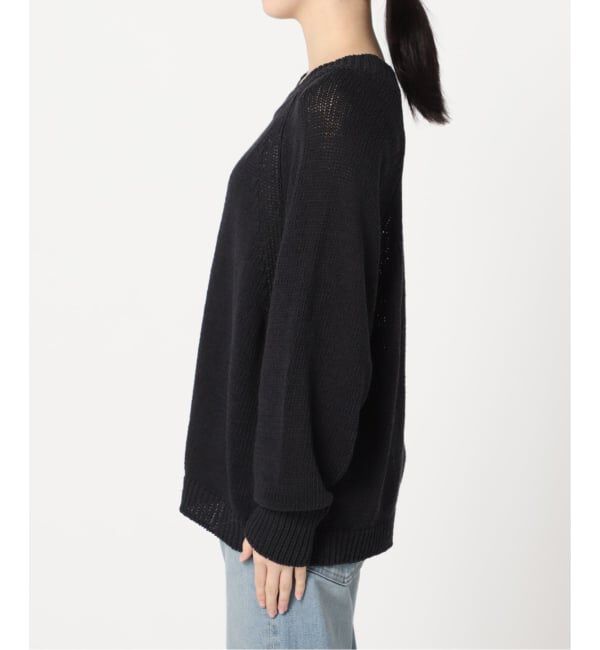 FRAMeWORK「≪WEB限定 / 追加予約≫リネンコットンラグランニット」|ニット・セーター|