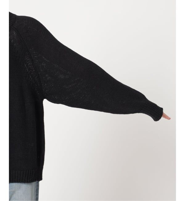 FRAMeWORK「≪WEB限定 / 追加予約≫リネンコットンラグランニット」|ニット・セーター|