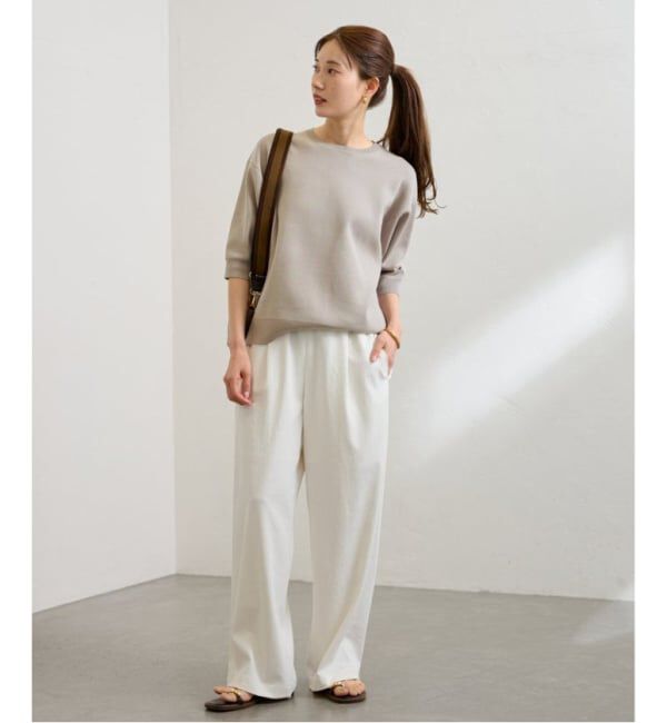 FRAMeWORK「≪WEB限定 / 追加予約≫ウォッシャブルスムースプルオーバー」|ニット・セーター|