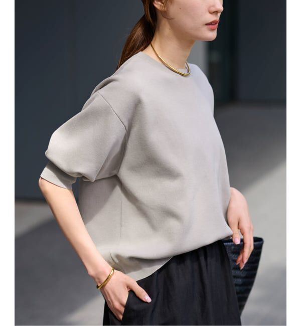 FRAMeWORK「≪WEB限定 / 追加予約≫ウォッシャブルスムースプルオーバー」|ニット・セーター|ベージュ