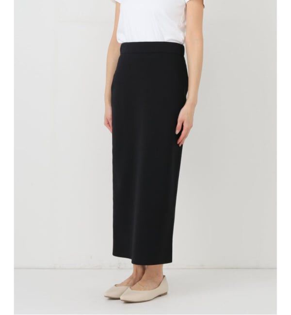 FRAMeWORK「≪追加予約 / 洗濯機洗い可能≫VIS-NYフルニードルタイトスカート」|スカート|