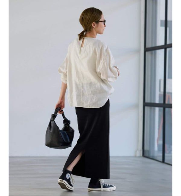 FRAMeWORK「≪追加予約 / 洗濯機洗い可能≫VIS-NYフルニードルタイトスカート」|スカート|