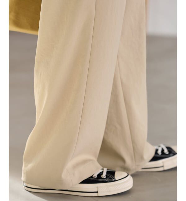 FRAMeWORK「≪新色 / 追加予約≫ポリエステルツイルリラックスパンツ」|その他|