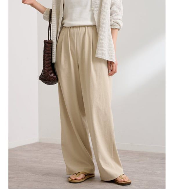 FRAMeWORK「≪新色 / 追加予約≫ポリエステルツイルリラックスパンツ」|その他|