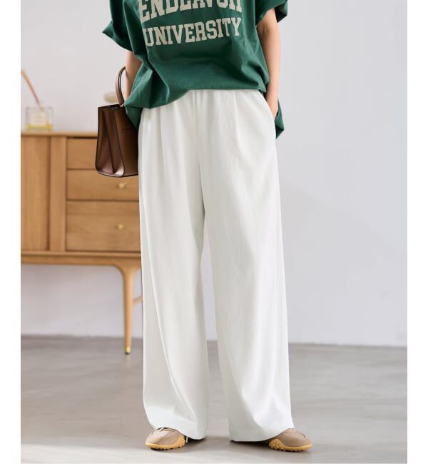 FRAMeWORK「≪新色 / 追加予約≫ポリエステルツイルリラックスパンツ」|その他|