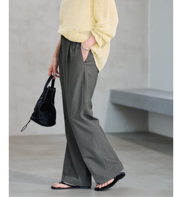 FRAMeWORK「≪新色 / 追加予約≫ウォッシャブルイージースラックス」|スラックス|