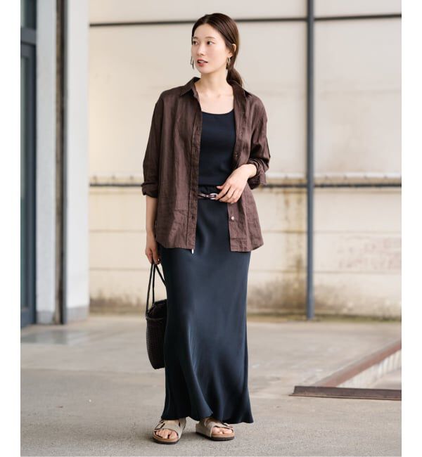 FRAMeWORK「≪新色 / 追加予約≫フレンチリネンレギュラーシャツ」|シャツ・ブラウス|