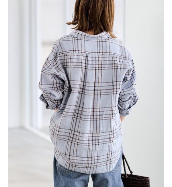 FRAMeWORK「≪新色 / 追加予約≫フレンチリネンレギュラーシャツ」|シャツ・ブラウス|