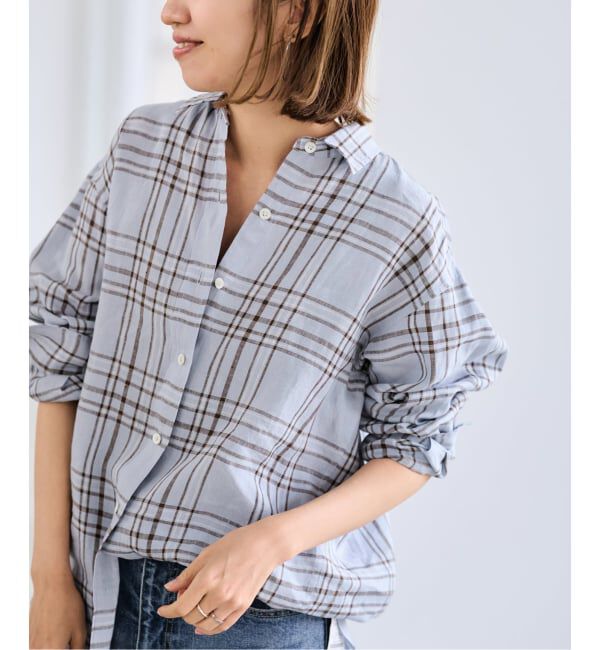 FRAMeWORK「≪新色 / 追加予約≫フレンチリネンレギュラーシャツ」|シャツ・ブラウス|