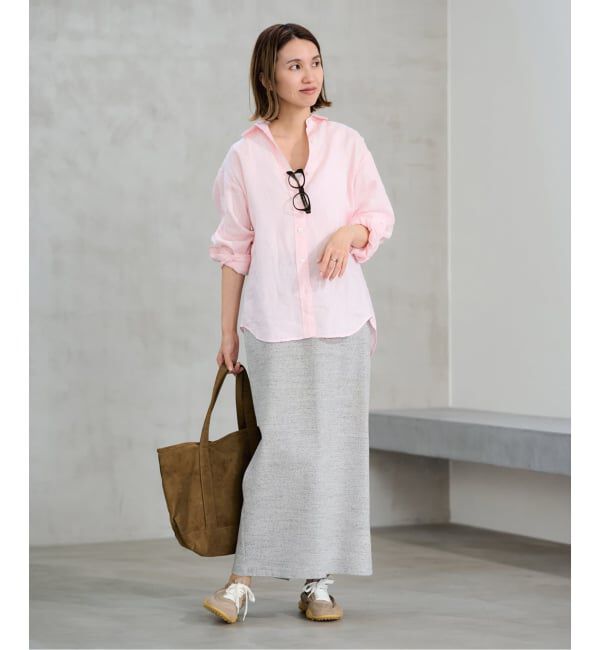 FRAMeWORK「≪新色 / 追加予約≫フレンチリネンレギュラーシャツ」|シャツ・ブラウス|