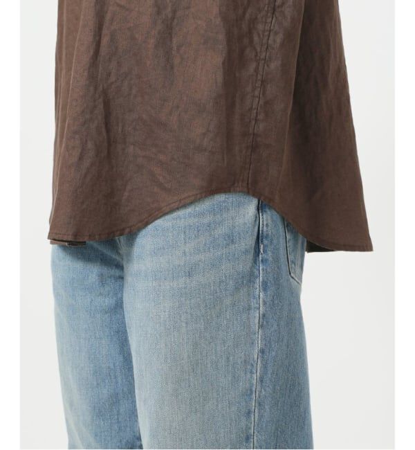 FRAMeWORK「≪新色 / 追加予約≫フレンチリネンレギュラーシャツ」|シャツ・ブラウス|