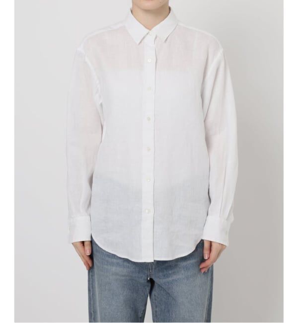 FRAMeWORK「≪新色 / 追加予約≫フレンチリネンレギュラーシャツ」|シャツ・ブラウス|