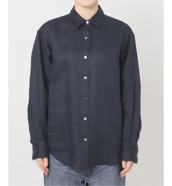 FRAMeWORK「≪新色 / 追加予約≫フレンチリネンレギュラーシャツ」|シャツ・ブラウス|