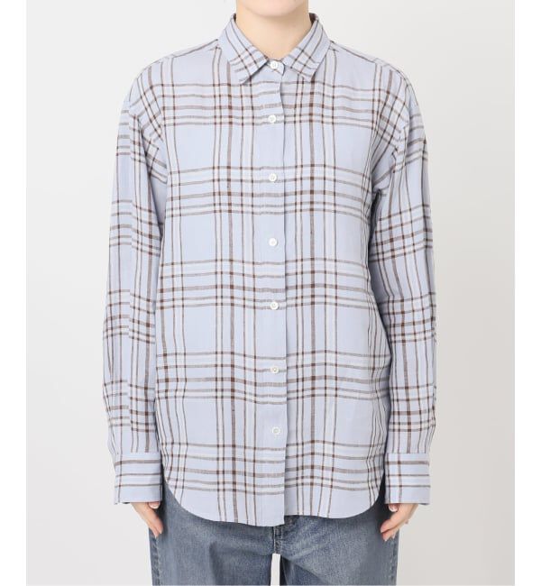 FRAMeWORK「≪新色 / 追加予約≫フレンチリネンレギュラーシャツ」|シャツ・ブラウス|