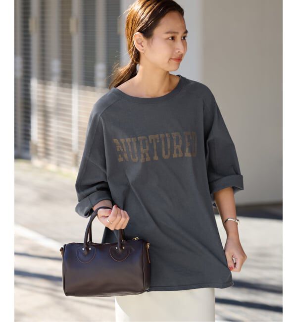 FRAMeWORK「≪WEB限定 / 追加予約≫ハーフスリーブロゴTEE」|Tシャツ・カットソー|