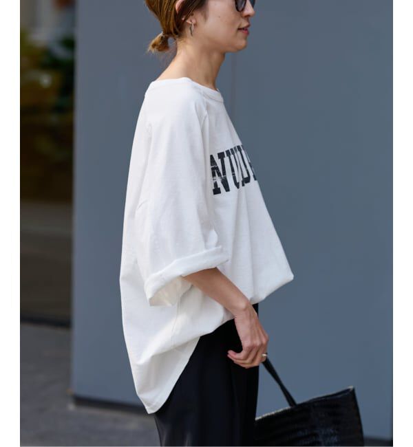 FRAMeWORK「≪WEB限定 / 追加予約≫ハーフスリーブロゴTEE」|Tシャツ・カットソー|