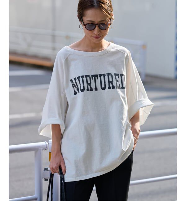 FRAMeWORK「≪WEB限定 / 追加予約≫ハーフスリーブロゴTEE」|Tシャツ・カットソー|