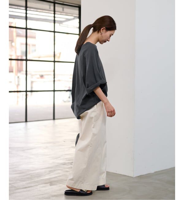 FRAMeWORK「≪WEB限定 / 追加予約≫ハーフスリーブロゴTEE」|Tシャツ・カットソー|