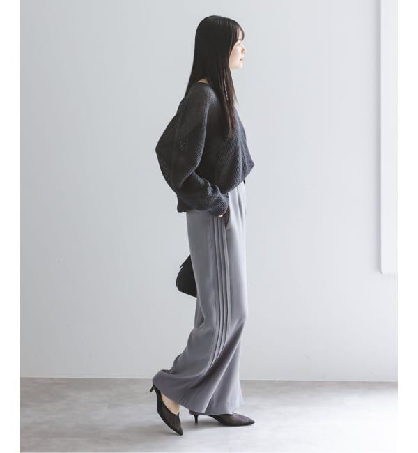 NOBLE「《予約》ペーパーヤーンVネック プルオーバー」|ニット・セーター|