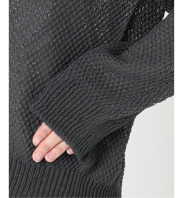 NOBLE「《予約》ペーパーヤーンVネック プルオーバー」|ニット・セーター|