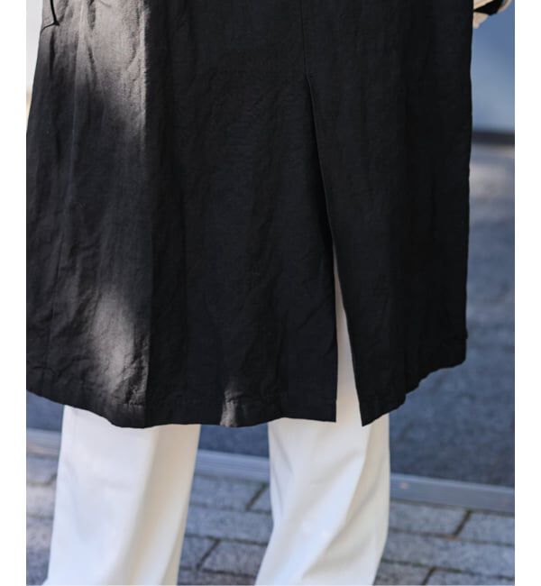 FRAMeWORK「≪一部カラーWEB限定 / 追加予約≫綿麻ポプリンコート」|チェスターコート|