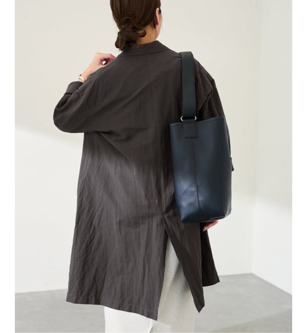 FRAMeWORK「≪一部カラーWEB限定 / 追加予約≫綿麻ポプリンコート」|チェスターコート|