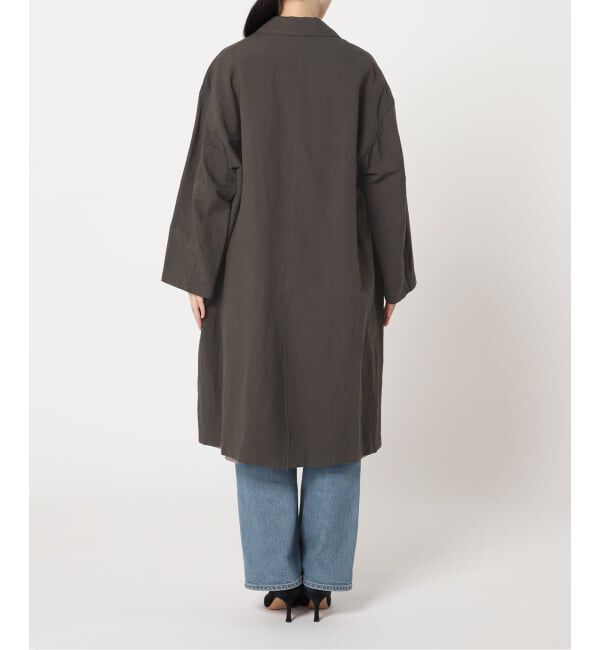 FRAMeWORK「≪一部カラーWEB限定 / 追加予約≫綿麻ポプリンコート」|チェスターコート|