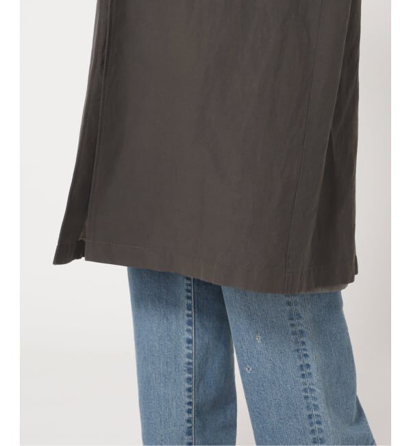 FRAMeWORK「≪一部カラーWEB限定 / 追加予約≫綿麻ポプリンコート」|チェスターコート|