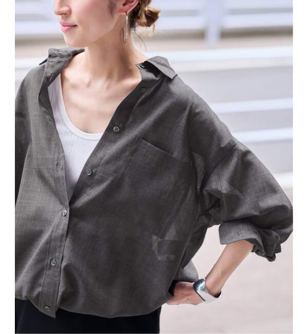 FRAMeWORK「≪新色 / 追加予約≫シアートロドロストレギュラーシャツ」|シャツ・ブラウス|