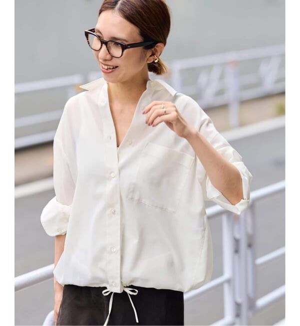 FRAMeWORK「≪新色 / 追加予約≫シアートロドロストレギュラーシャツ」|シャツ・ブラウス|