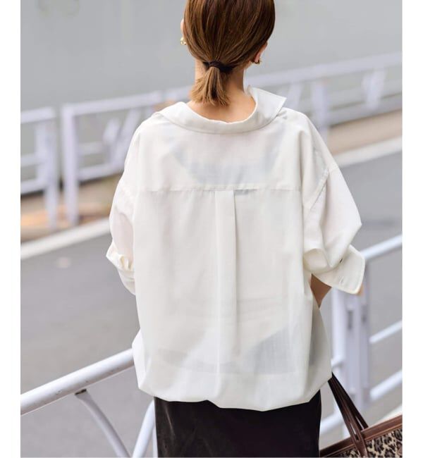 FRAMeWORK「≪新色 / 追加予約≫シアートロドロストレギュラーシャツ」|シャツ・ブラウス|