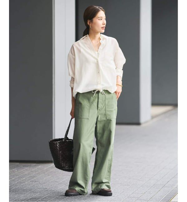 FRAMeWORK「≪新色 / 追加予約≫シアートロドロストレギュラーシャツ」|シャツ・ブラウス|