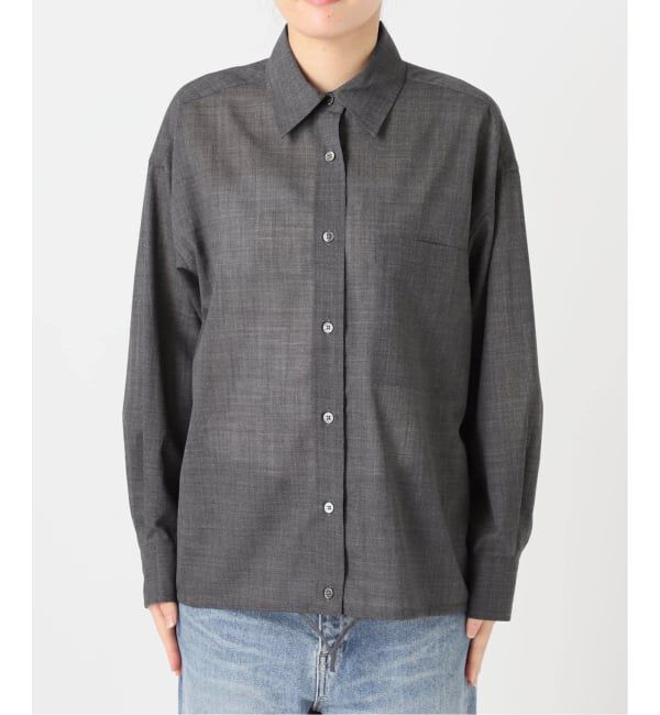 FRAMeWORK「≪新色 / 追加予約≫シアートロドロストレギュラーシャツ」|シャツ・ブラウス|