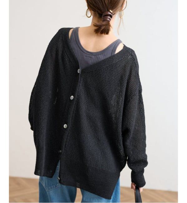 FRAMeWORK「≪追加≫カノコ 2WAY Back開きカーディガン」|カーディガン|