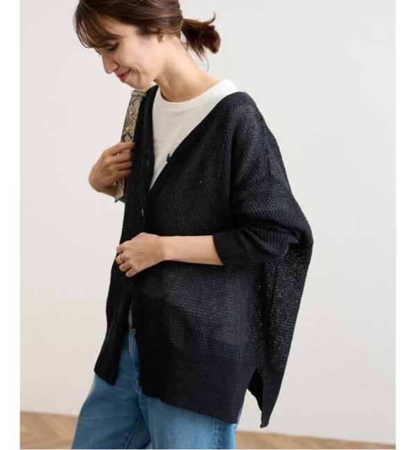 FRAMeWORK「≪追加≫カノコ 2WAY Back開きカーディガン」|カーディガン|