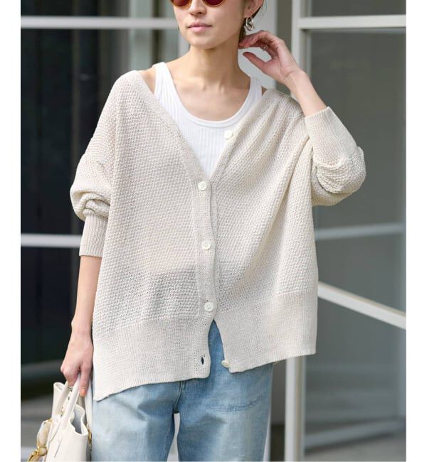 FRAMeWORK「≪追加≫カノコ 2WAY Back開きカーディガン」|カーディガン|