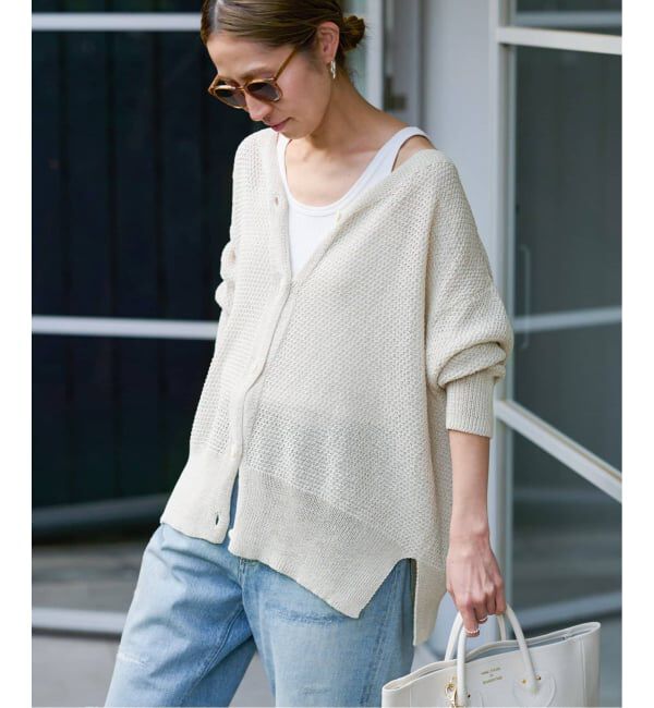 FRAMeWORK「≪追加≫カノコ 2WAY Back開きカーディガン」|カーディガン|