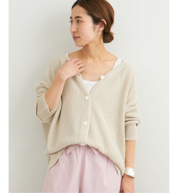 FRAMeWORK「≪追加≫カノコ 2WAY Back開きカーディガン」|カーディガン|