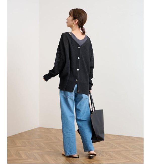 FRAMeWORK「≪追加≫カノコ 2WAY Back開きカーディガン」|カーディガン|