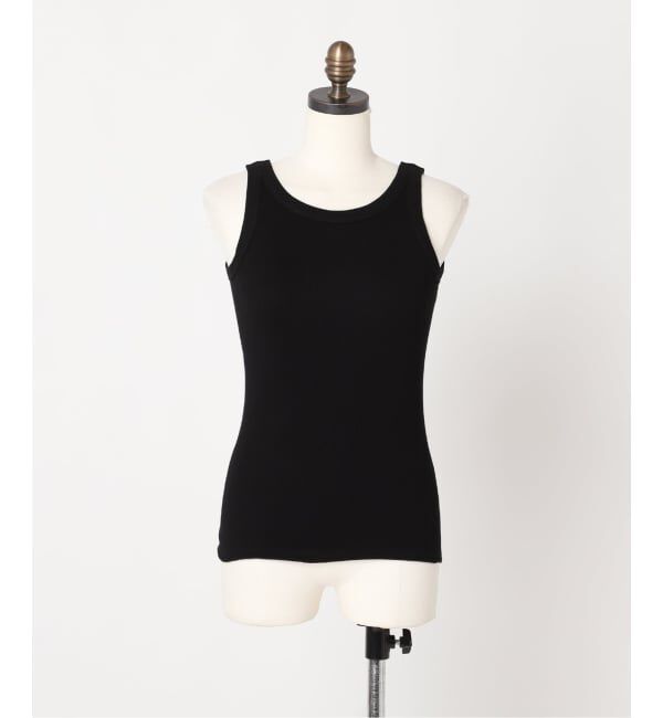 Spick and Span「《新色有り / 追加予約》甘撚テレコアメスリタンク」|タンクトップ|
