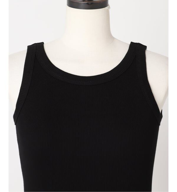 Spick and Span「《新色有り / 追加予約》甘撚テレコアメスリタンク」|タンクトップ|