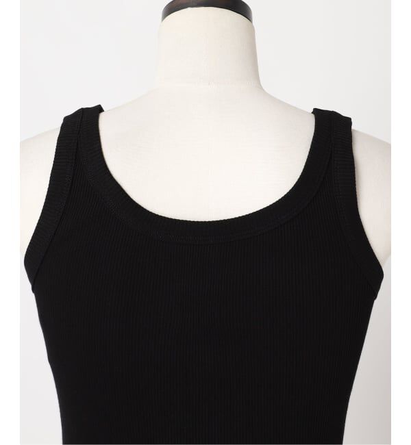 Spick and Span「《新色有り / 追加予約》甘撚テレコアメスリタンク」|タンクトップ|