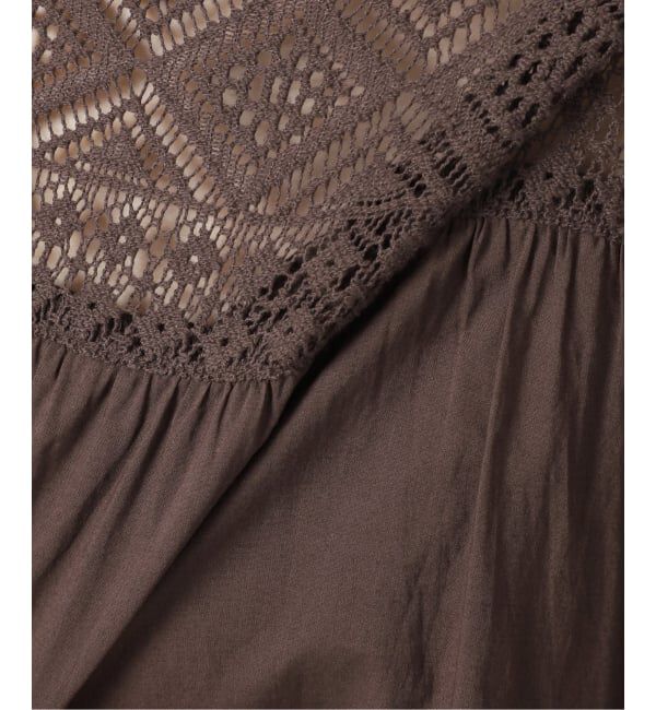 Spick and Span「《新色有り / 追加予約》HYUレースギャザーワンピース」|ワンピース|