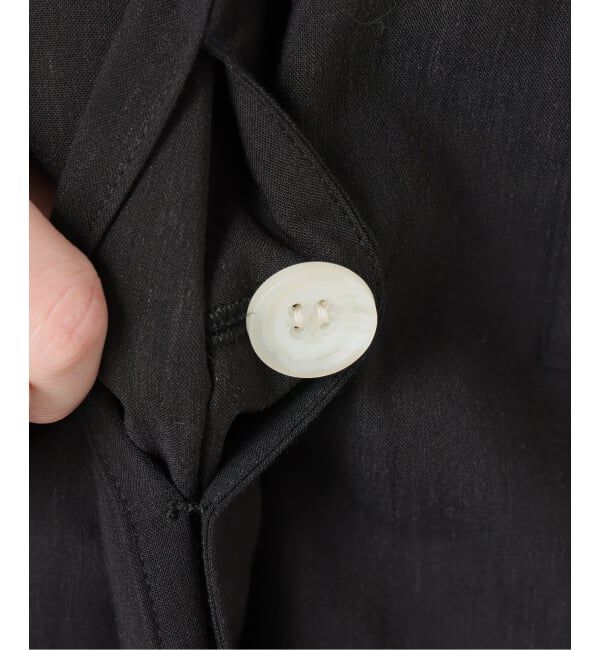  「《予約》【洗える】リネン混ワークシャツジャケット」|その他|