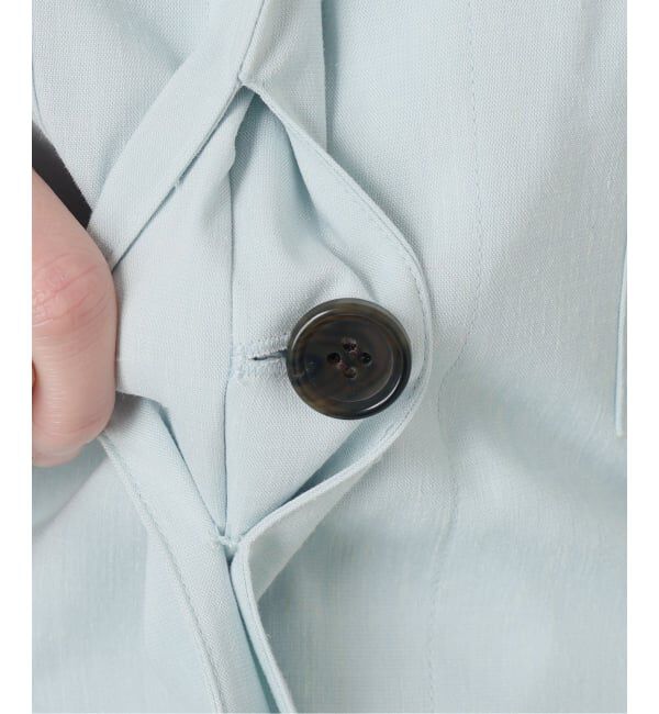  「《予約》【洗える】リネン混ワークシャツジャケット」|その他|